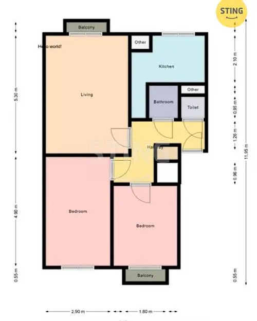 Prodej bytu 3+1 72 m²