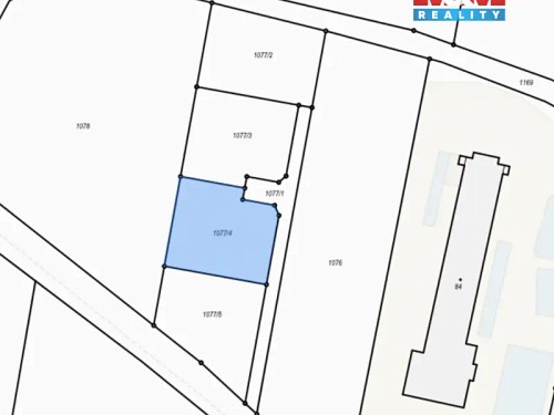 Prodej stavebního pozemku 802 m²