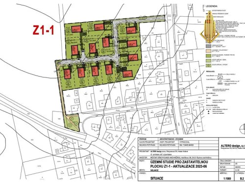 Prodej stavebního pozemku 763 m²