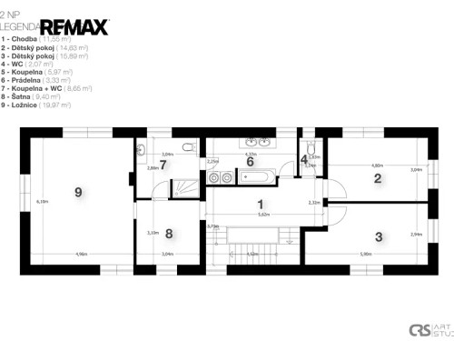 Prodej domu 213 m², pozemek 1614 m²