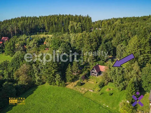 Prodej chalupy 71 m², pozemek 593 m²