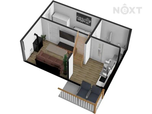 Prodej chaty 39 m², pozemek 393 m²
