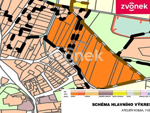 Prodej stavebního pozemku 1386 m²