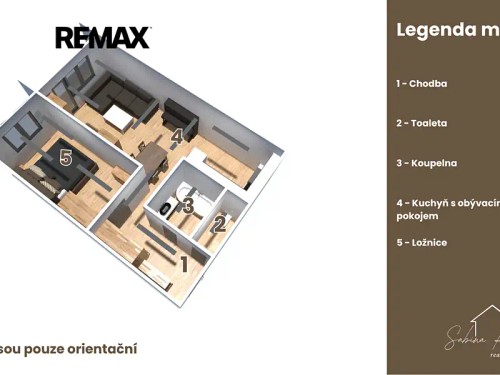 Prodaný byt 2+kk 50 m²