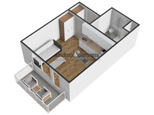 Prodej bytu 1+kk 30 m²