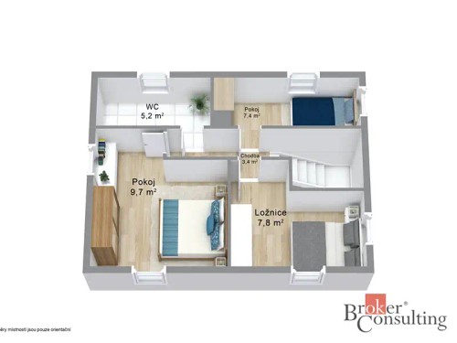 Prodej stavebního pozemku 1381 m²