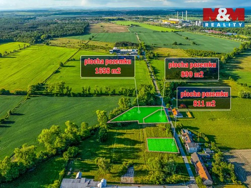 Prodej stavebního pozemku 899 m²