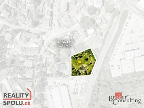 Prodej stavebního pozemku 1640 m²