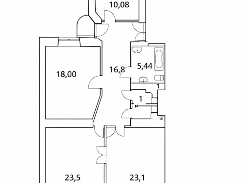 Prodej bytu 3+1 114 m²