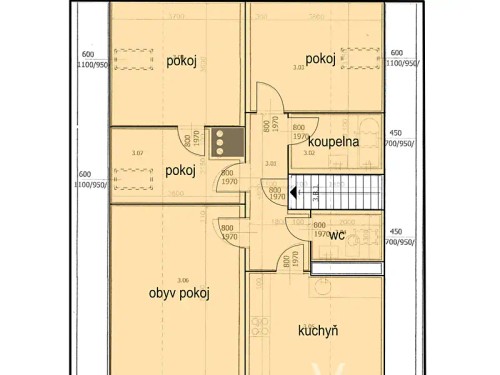 Prodaný  byt 4+1 77 m²