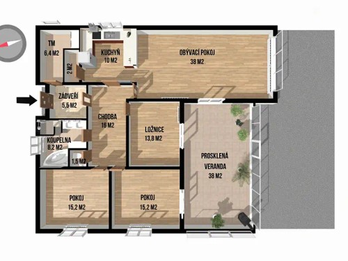 Prodej domu 132 m², pozemek 1286 m²
