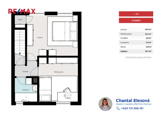 Prodej domu 100 m², pozemek 412 m²