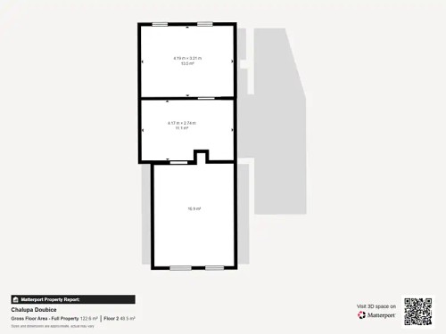 Prodaná chalupa 120 m², pozemek 236 m²