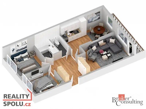Prodaný byt 3+1 76 m²