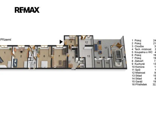 Prodej domu 120 m², pozemek 3530 m²