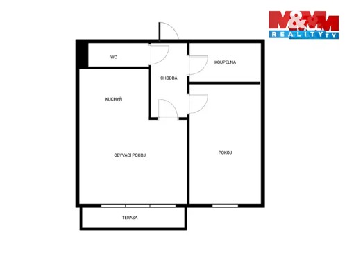 Prodaný  byt 2+kk 60 m²