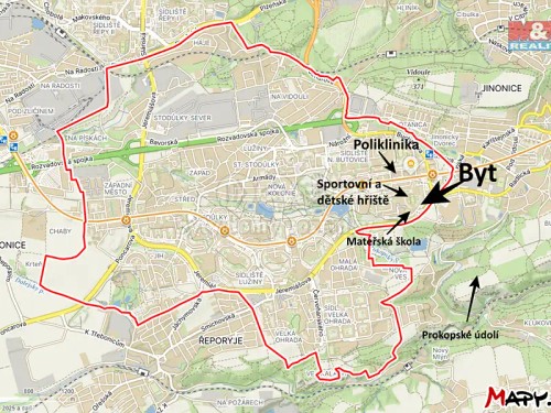 Prodaný  byt 3+kk 71 m²