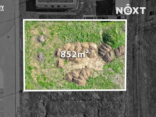 Prodej stavebního pozemku 852 m²