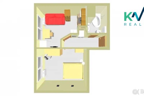 Prodej bytu 1+1 36 m²