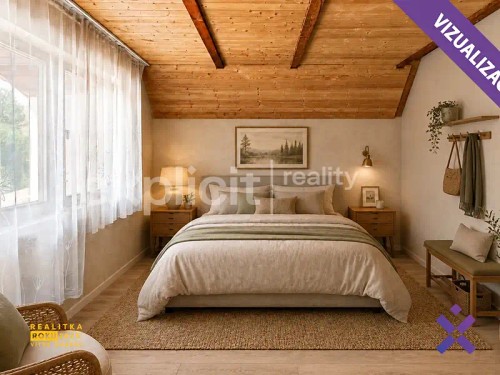 Prodaná chata 45 m², pozemek 967 m²