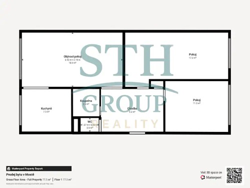 Prodej bytu 3+1 70 m²