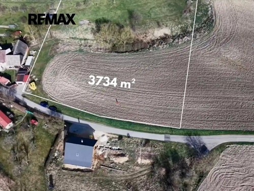 Prodej stavebního pozemku 1867 m²