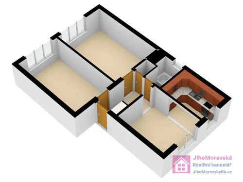 Prodej bytu 3+kk 82 m²