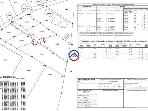 Prodej stavebního pozemku 356 m²