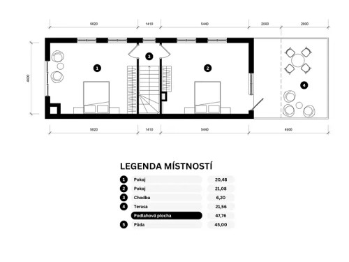 Prodej chalupy 93 m², pozemek 793 m²