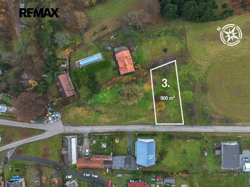 Prodej stavebního pozemku 900 m²