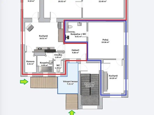 Prodej domu 420 m², pozemek 1238 m²