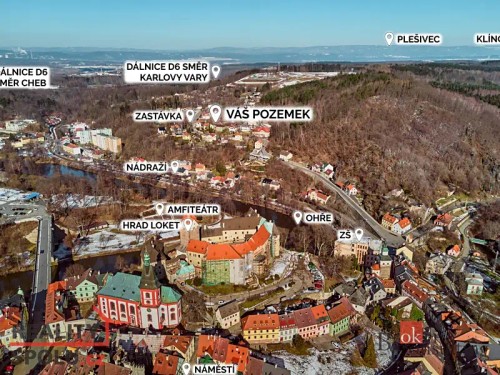 Prodej stavebního pozemku 1803 m²