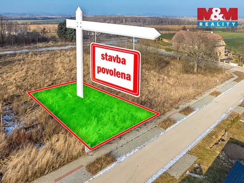 Prodej stavebního pozemku 1061 m²