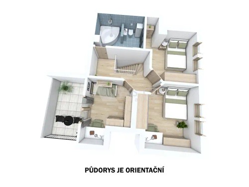 Prodaný  byt 4+kk 110 m²