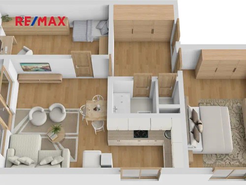 Prodaný byt 3+kk 68 m²