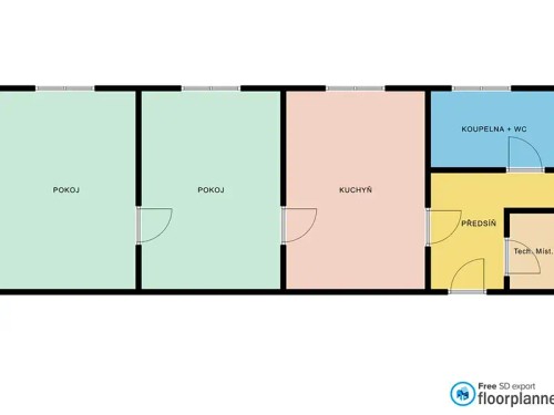 Prodej bytu 2+1 100 m²