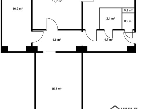 Prodej bytu 3+1 62 m²