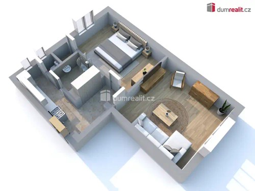Prodaný  byt 2+kk 53 m²