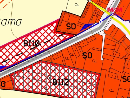 Prodej stavebního pozemku 1308 m²