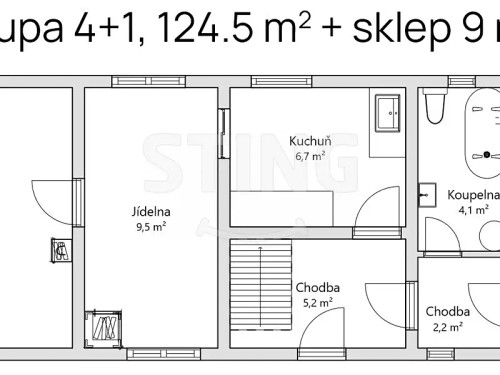 Prodej chalupy 124 m², pozemek 129 m²