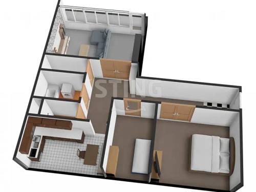 Prodej bytu 3+1 77 m²