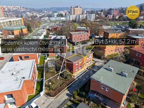 Prodej bytu 3+kk 57 m²