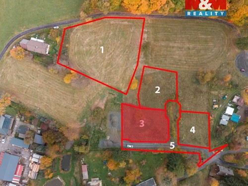 Prodej stavebního pozemku 1091 m²