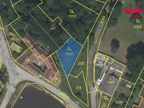 Prodej stavebního pozemku 1018 m²