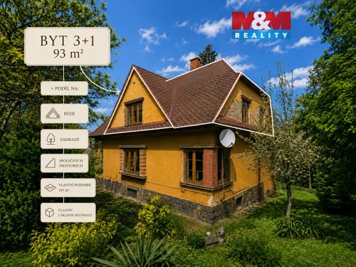 Prodaný  byt 3+1 93 m²