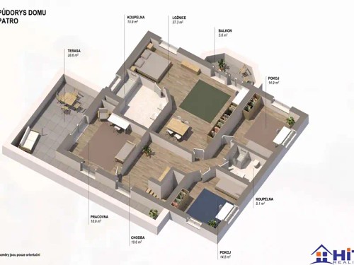 Prodej vily 450 m², pozemek 2270 m²