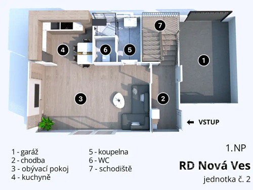 Prodej bytu 4+kk 144 m²