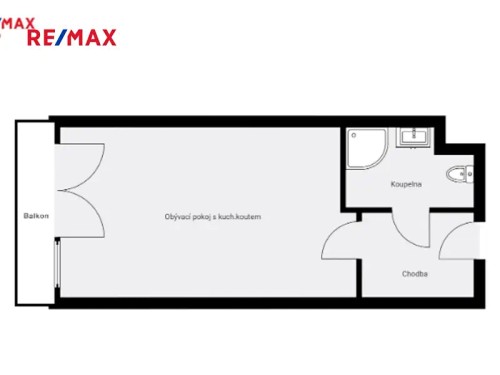 Prodaný  byt 1+kk 33 m²