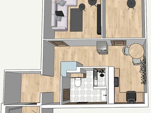 Prodej bytu 2+1 47 m²