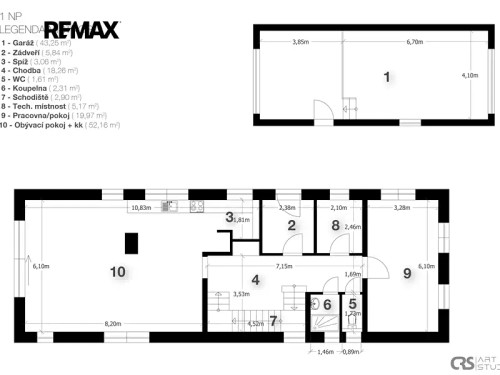 Prodej domu 213 m², pozemek 1614 m²
